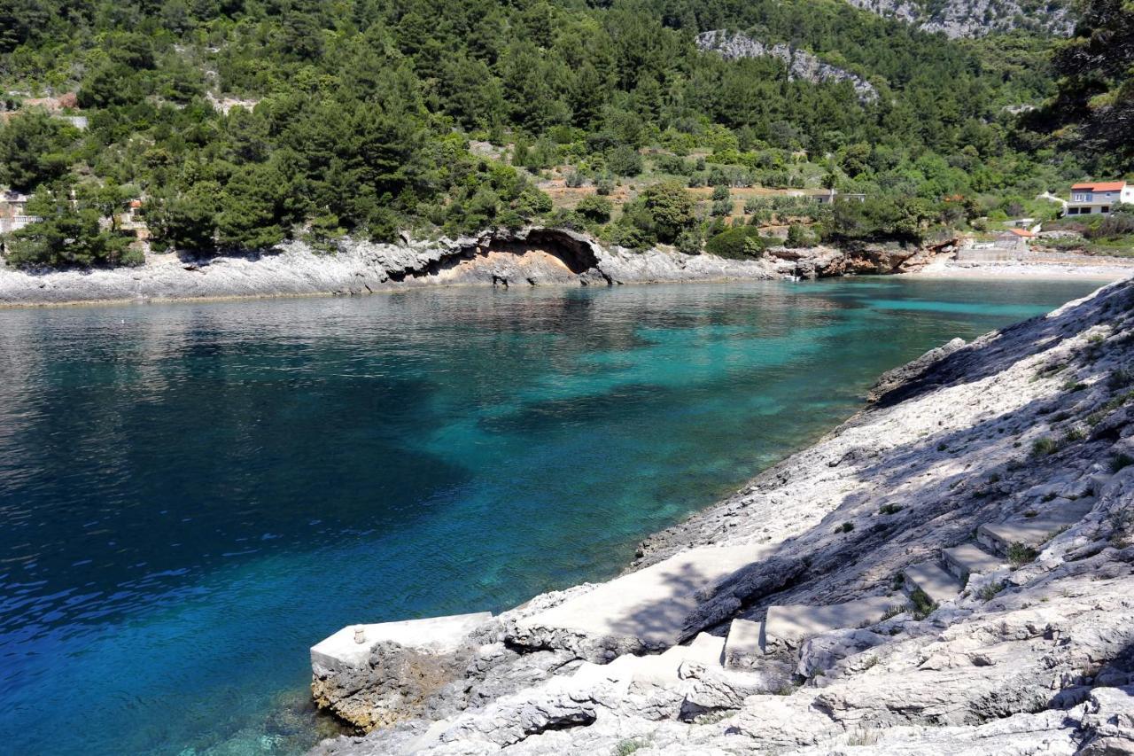 Secluded Fisherman'S Cottage Cove Bacva, Korcula - 9475 Pupnat Exterior photo