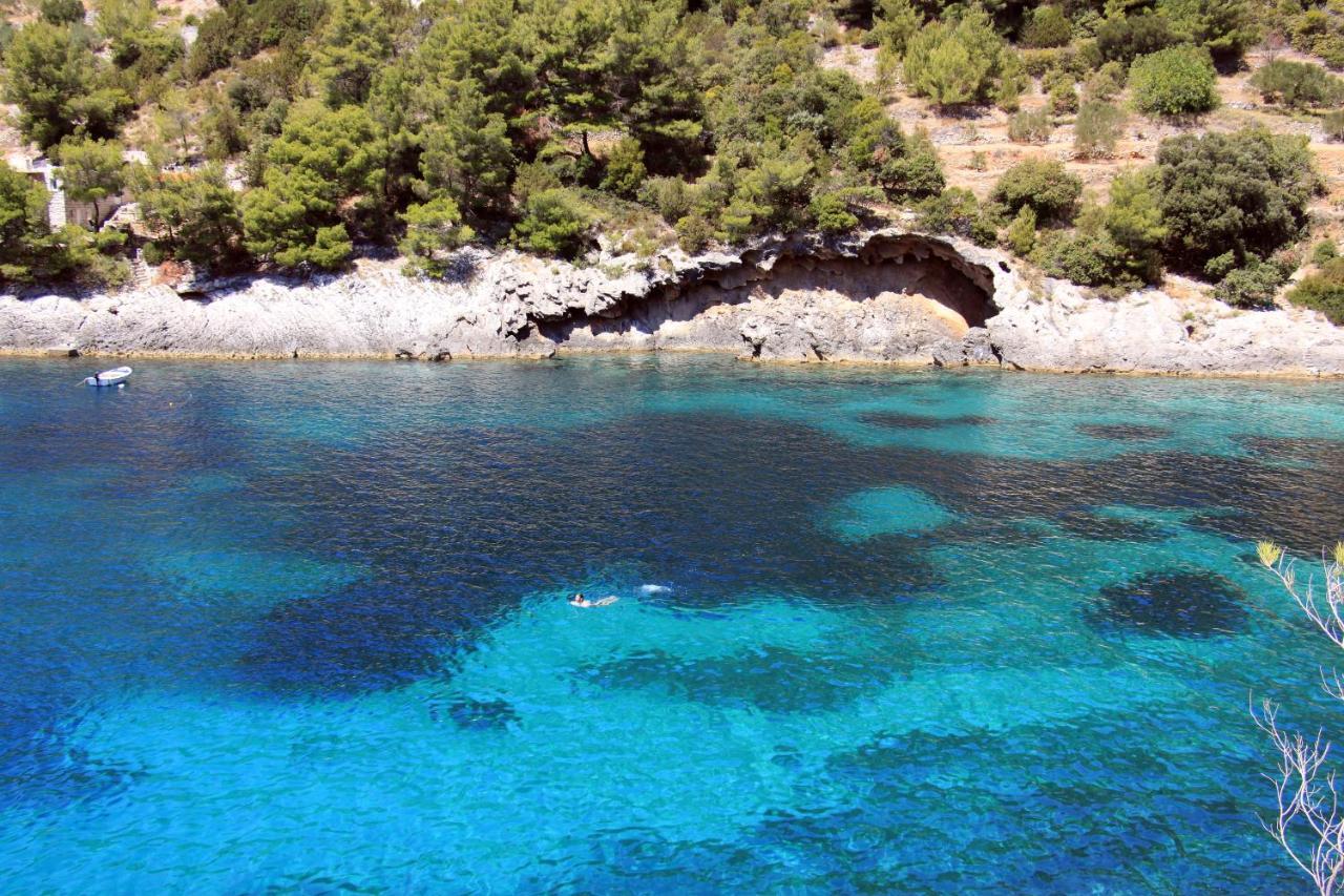 Secluded Fisherman'S Cottage Cove Bacva, Korcula - 9475 Pupnat Exterior photo